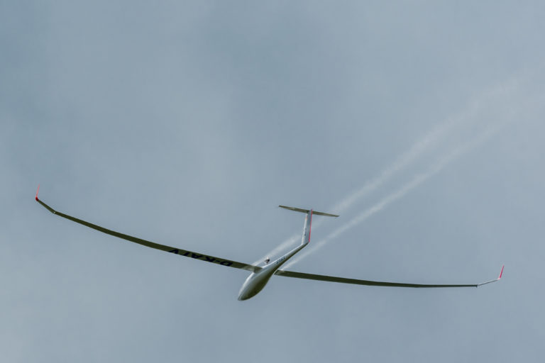 airplane in the sky